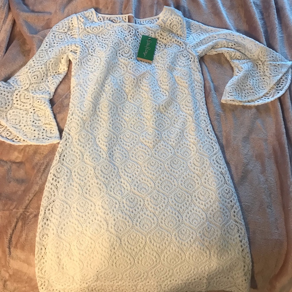 Brand New Lilly Pulitzer Fontaine Lace Mini Dress!